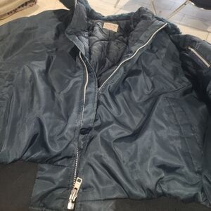 Dark Blue Puffer Jacket Xl 45-48